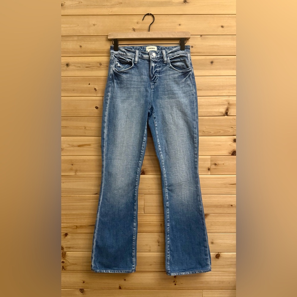 L’AGENCE 25/0 High Rise Selma Balboa Sleek Baby Bootcut Jeans
